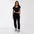 6004 - CLOSEOUT Women's Crop Tee-1