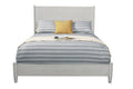 Gray Solid and Manufactured Wood King Bed-0