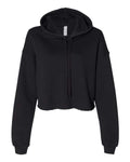 BELLA + CANVAS 7502 Women's Crop Hoodie Sweatshirt-2