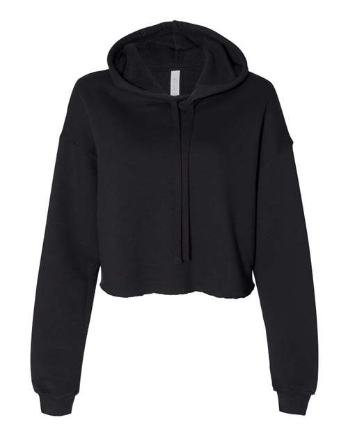BELLA + CANVAS 7502 Women's Crop Hoodie Sweatshirt-2
