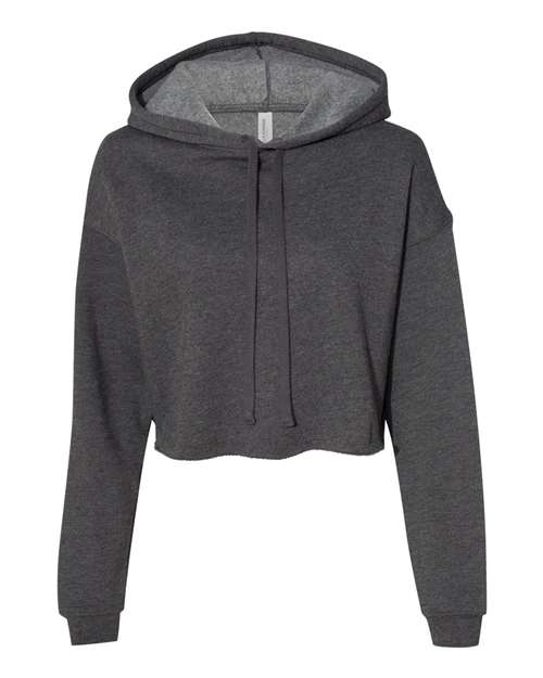 BELLA + CANVAS 7502 Women's Crop Hoodie Sweatshirt-3