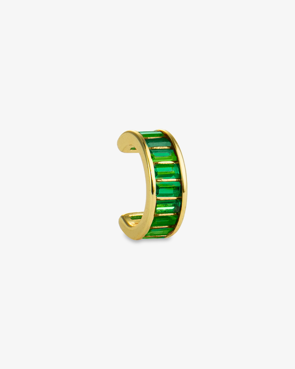 Liora Multicolor Simulated Diamond Ear Cuff-5