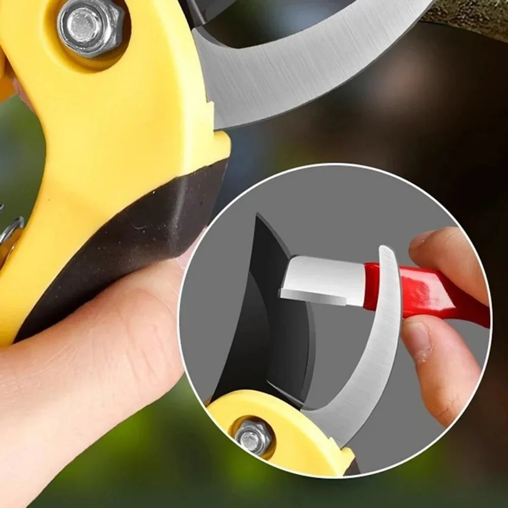 Professional Tungsten Diamond Ceramic Sharpening Stone for Kitchen Knife Scissor Garden Shears All Blades Cutting Tool Sharpener-4