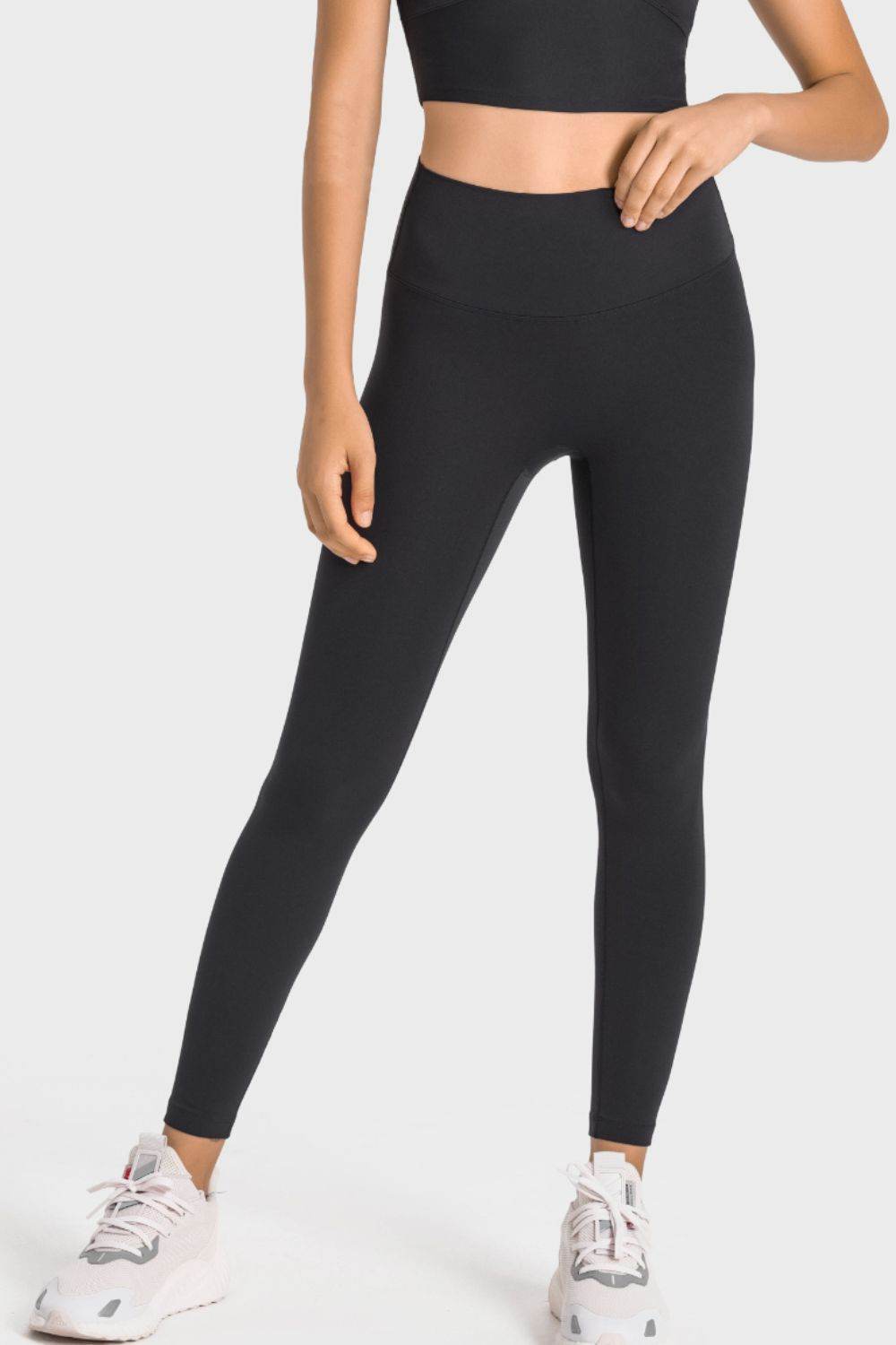 Millennia High-Rise Wide Waistband Yoga Leggings-6