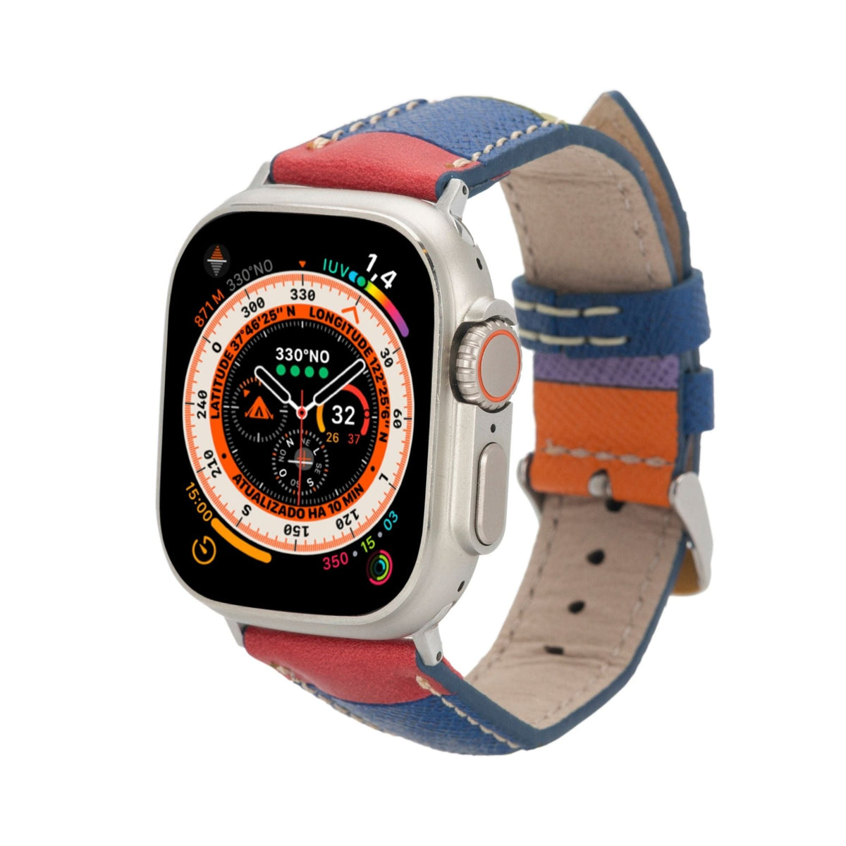 Moran Leather Bands for Apple Watch 9, Ultra 2 & SE-6